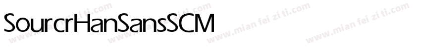 SourcrHanSansSC Medium字体转换